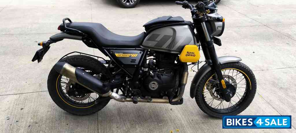 Grapit Yellow Royal Enfield Scram 411