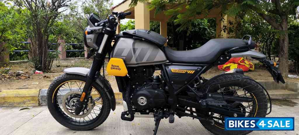 Grapit Yellow Royal Enfield Scram 411 Grapit Yellow Royal Enfield Scram 411
