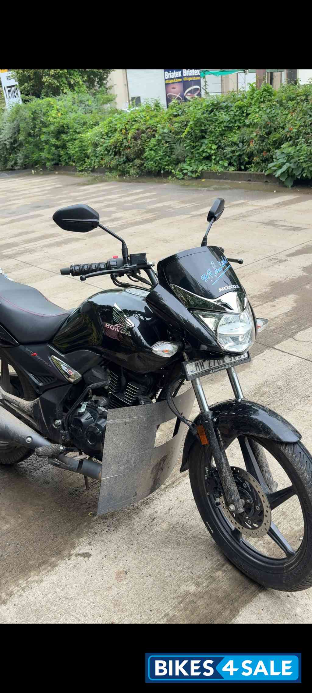 Black Honda Unicorn OBD2