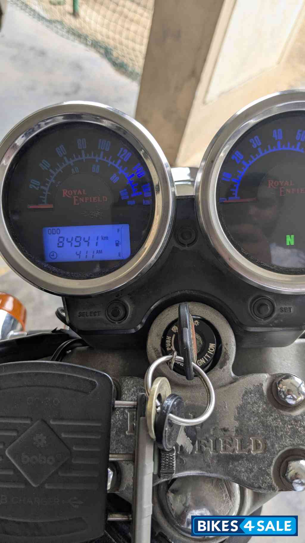 Black Royal Enfield Thunderbird TwinSpark 350