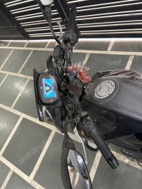 Black TVS Raider iGO