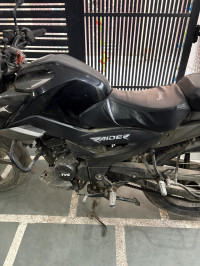 Black TVS Raider iGO