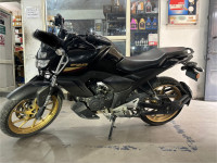 Black Golden Yamaha FZ-S FI V3 BS6