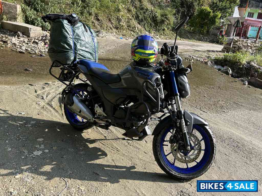 Grey Blue Yamaha FZ-S FI V3 2022
