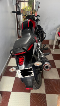 Ebony Black & Red Bajaj V15