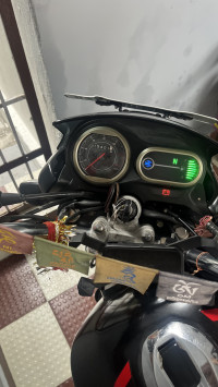 Ebony Black & Red Bajaj V15