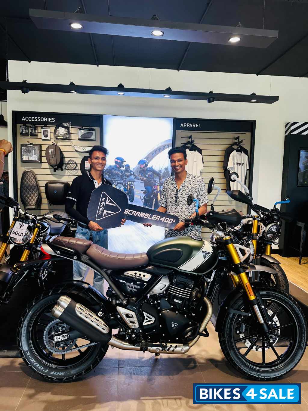 Triumph Scrambler 400 X