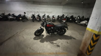 Deep Mate Black Red Model Jawa 42 FJ