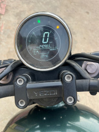 Hunter Green Yezdi Roadster Dark