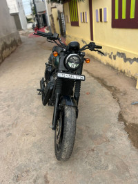 Hunter Green Yezdi Roadster Dark