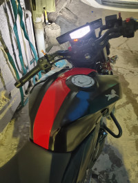 Red And Black TVS Apache RTR 160 4V