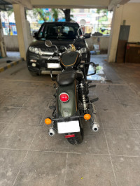 Interstellar Green Royal Enfield Super Meteor 650