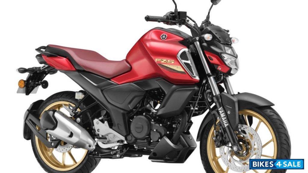 Shine Red And Black Yamaha FZ-S FI V2