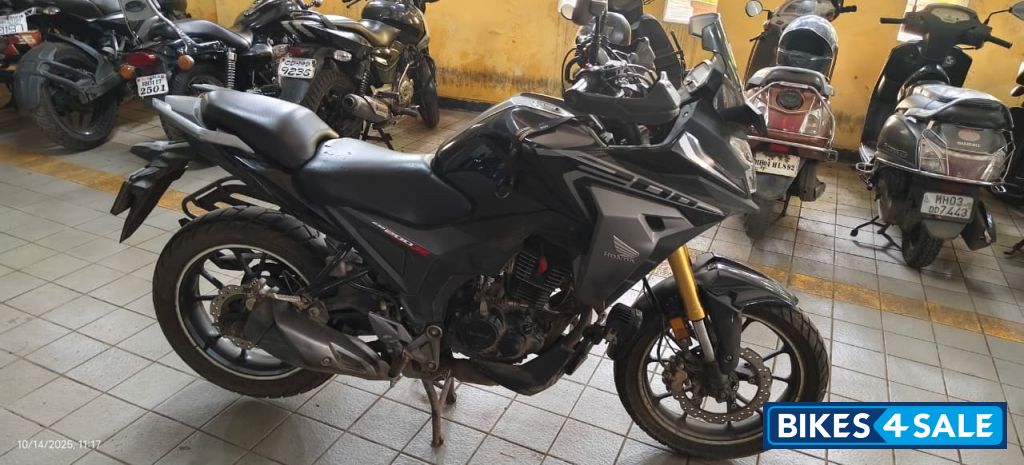 Black Honda CB200X 2023