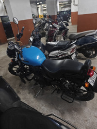 Blue Royal Enfield Thunderbird X 500