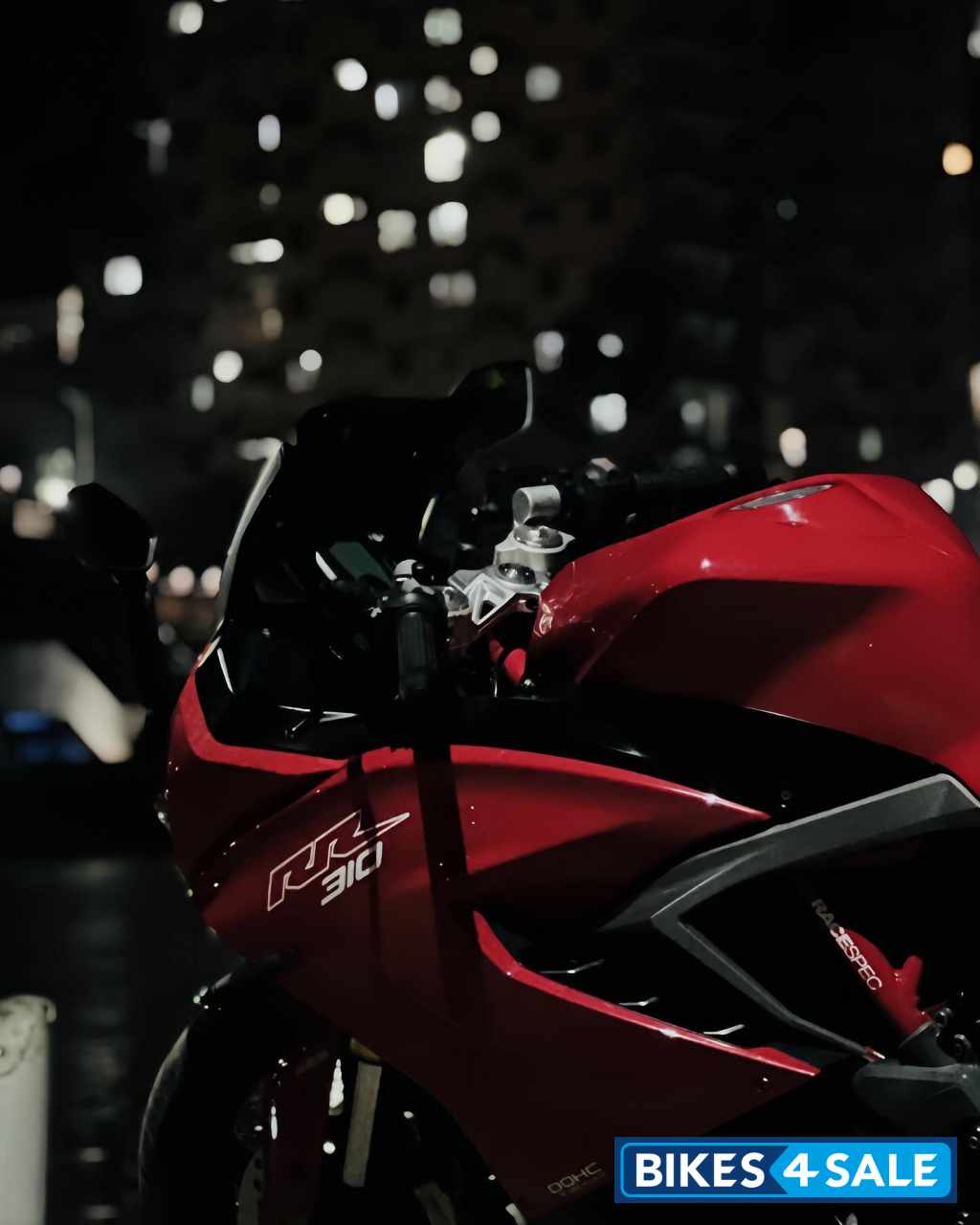 Red TVS Apache RR 310