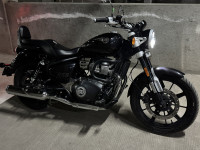 Black Royal Enfield Super Meteor 650