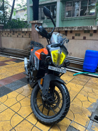 Orange And Black KTM 390 Adventure