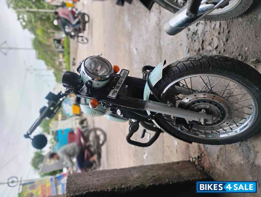 Sky Blue Type Jawa 42 Dual Channel ABS Orion Red