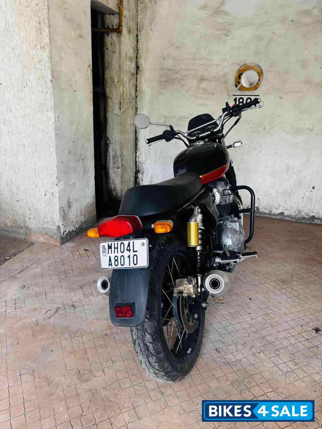 Sunset Black Royal Enfield Interceptor 650 Twin