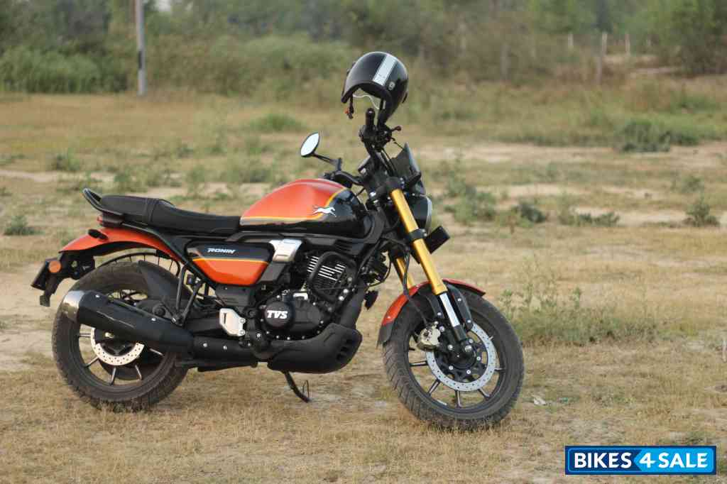 Dawn Orange TVS Ronin TD