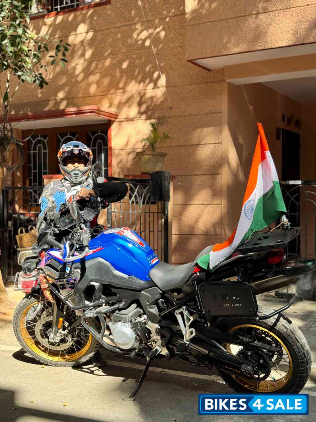 Rally Blue BMW F 850 GS