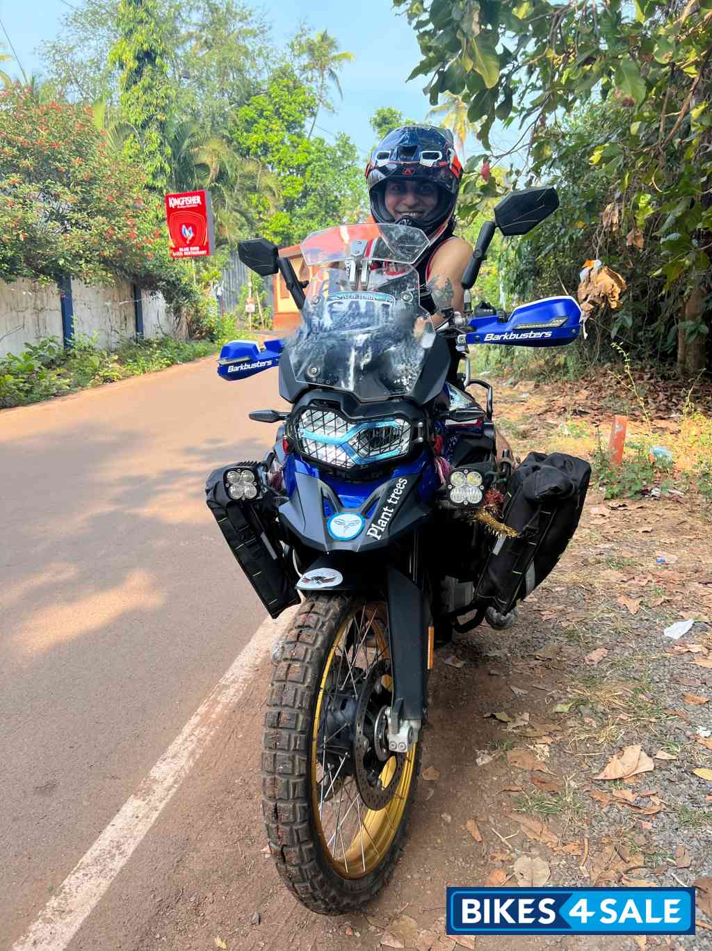 Rally Blue BMW F 850 GS