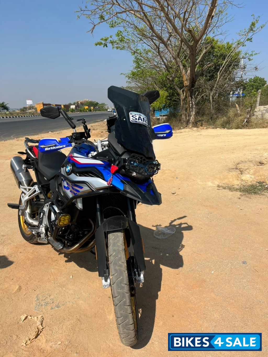 Rally Blue BMW F 850 GS