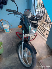 Black And Red Yamaha YBR 110