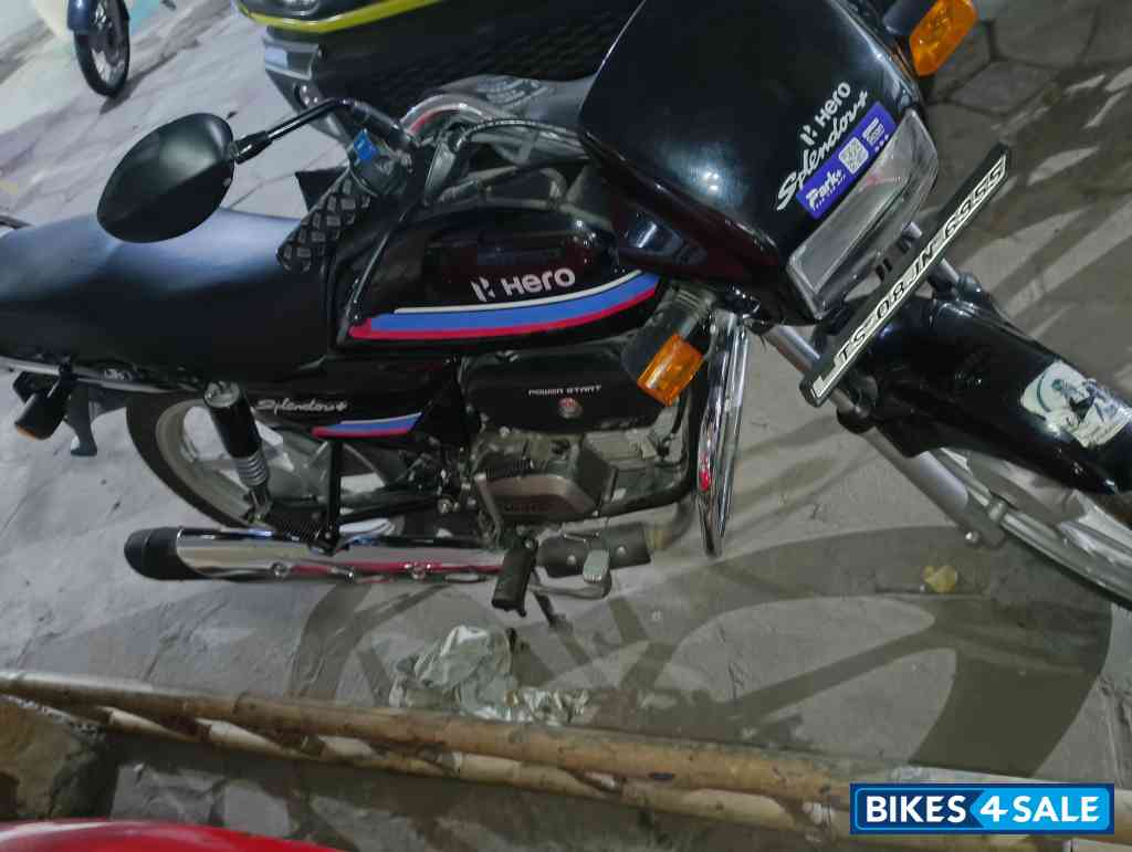 Black Hero Splendor iSmart