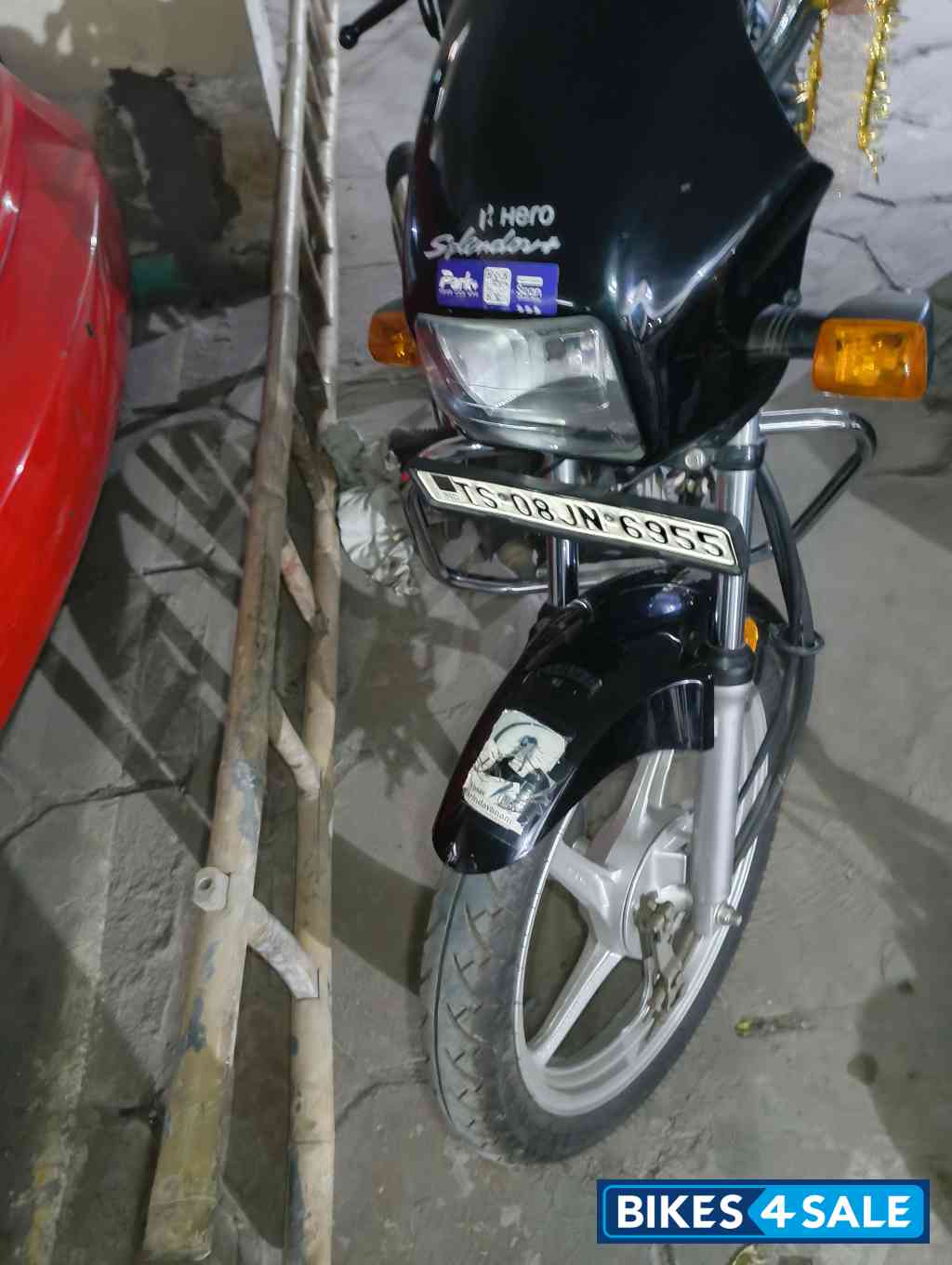 Black Hero Splendor iSmart