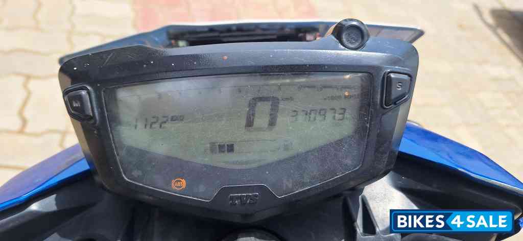 Blue&white TVS Apache RTR 160 4V