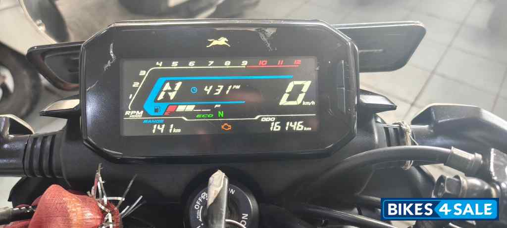 Black TVS Raider Split Seat