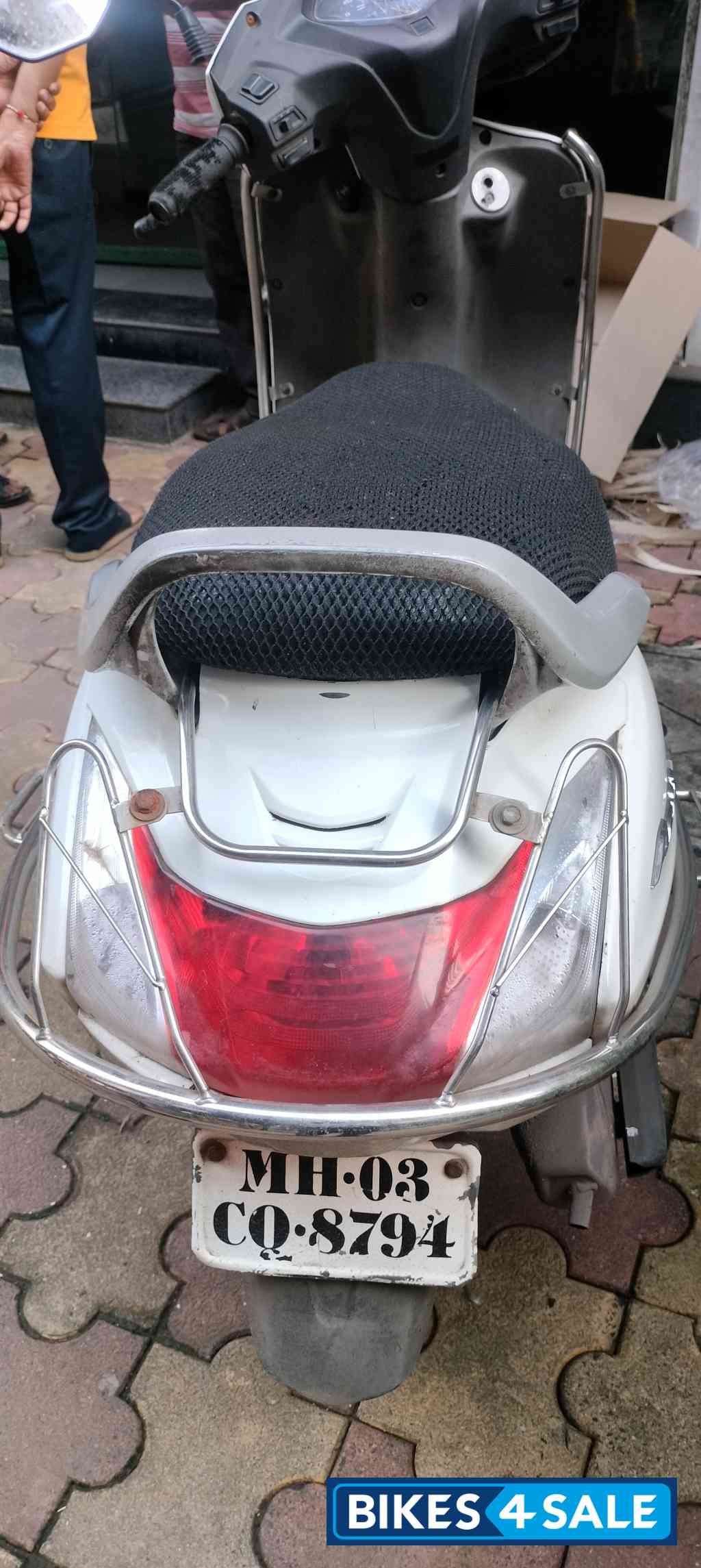 Pearl White Honda Activa 4G Pearl White Honda Activa 4G
