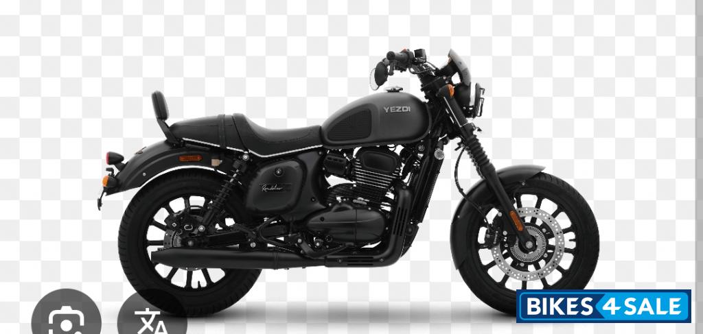 Grey Yezdi Roadster Dark