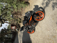 Black And Orange KTM RC 200
