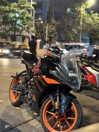 Black And Orange KTM RC 200