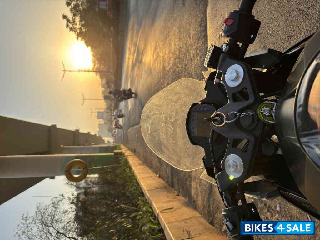 Black And Orange KTM RC 200