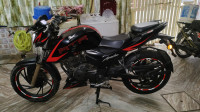 Red Black TVS Apache RTR 200 4V ABS Race Edition 2.0
