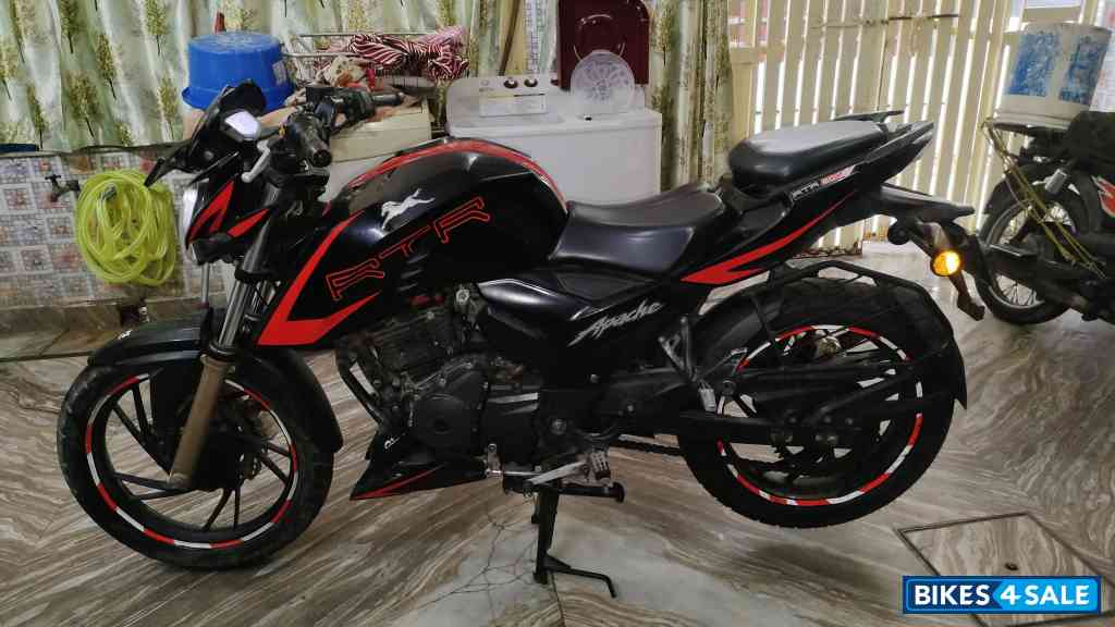 Red Black TVS Apache RTR 200 4V ABS Race Edition 2.0
