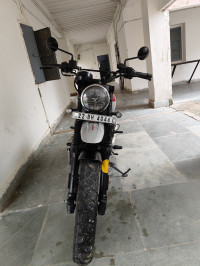 Rebel Red Yezdi Scrambler Dual Tone