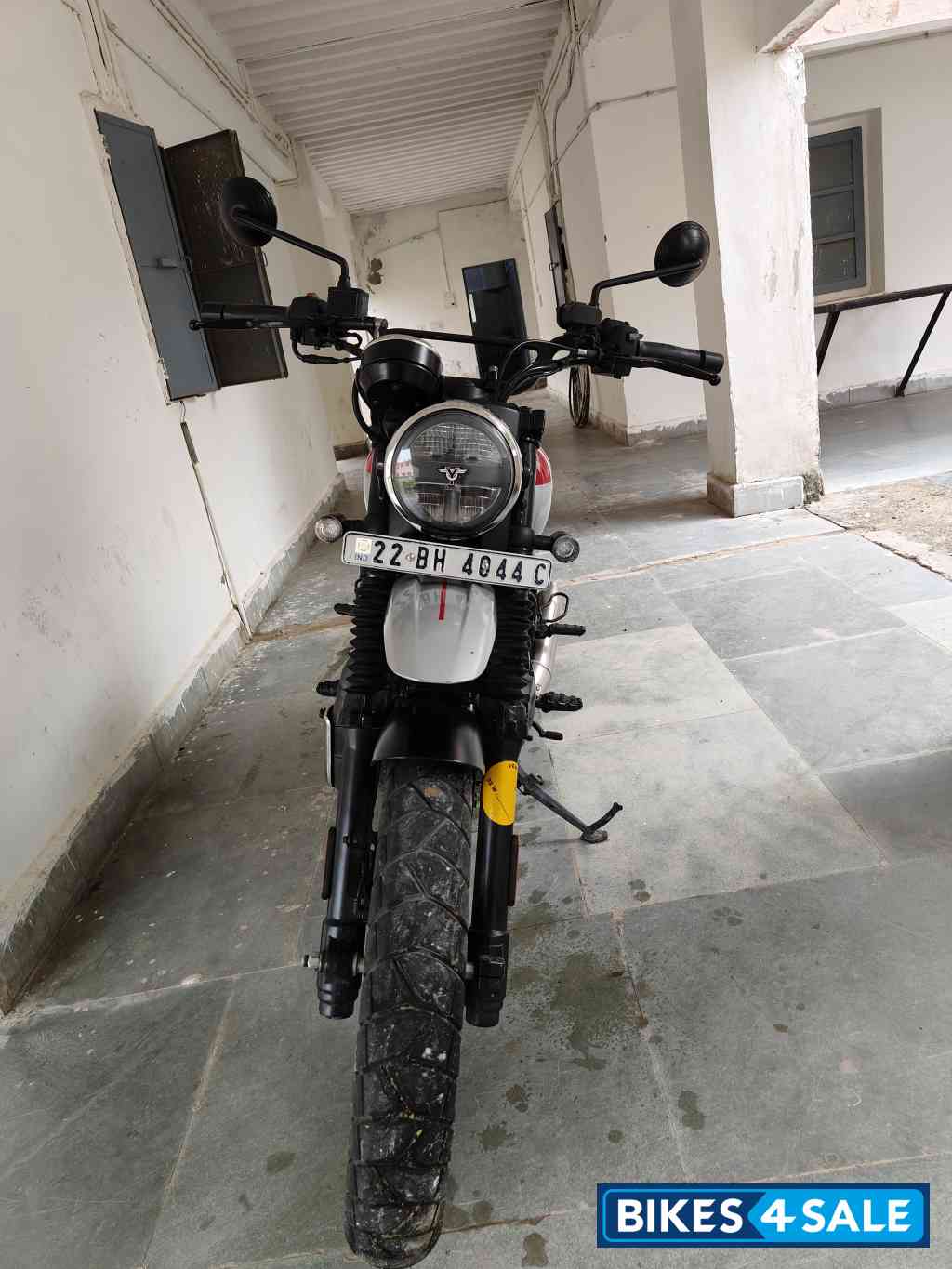 Rebel Red Yezdi Scrambler Dual Tone