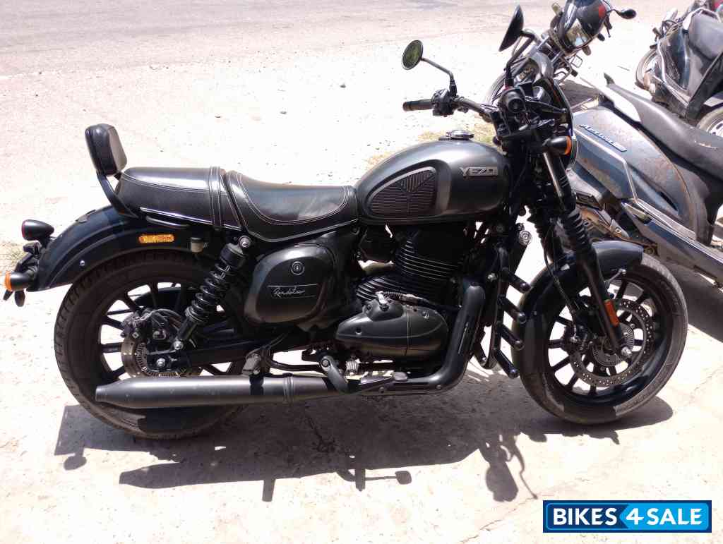 Dark Grey Yezdi Roadster Dark