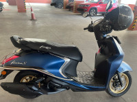 Mat Blue Yamaha Fascino X Special Edition