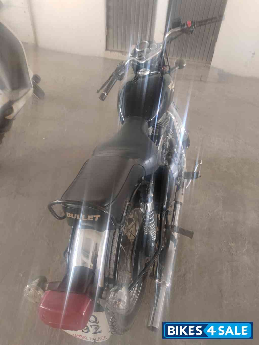 Black Royal Enfield Bullet Electra