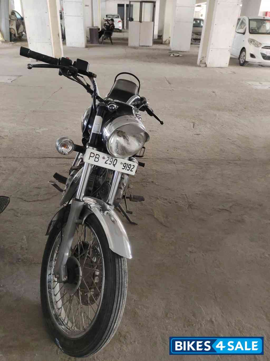 Black Royal Enfield Bullet Electra