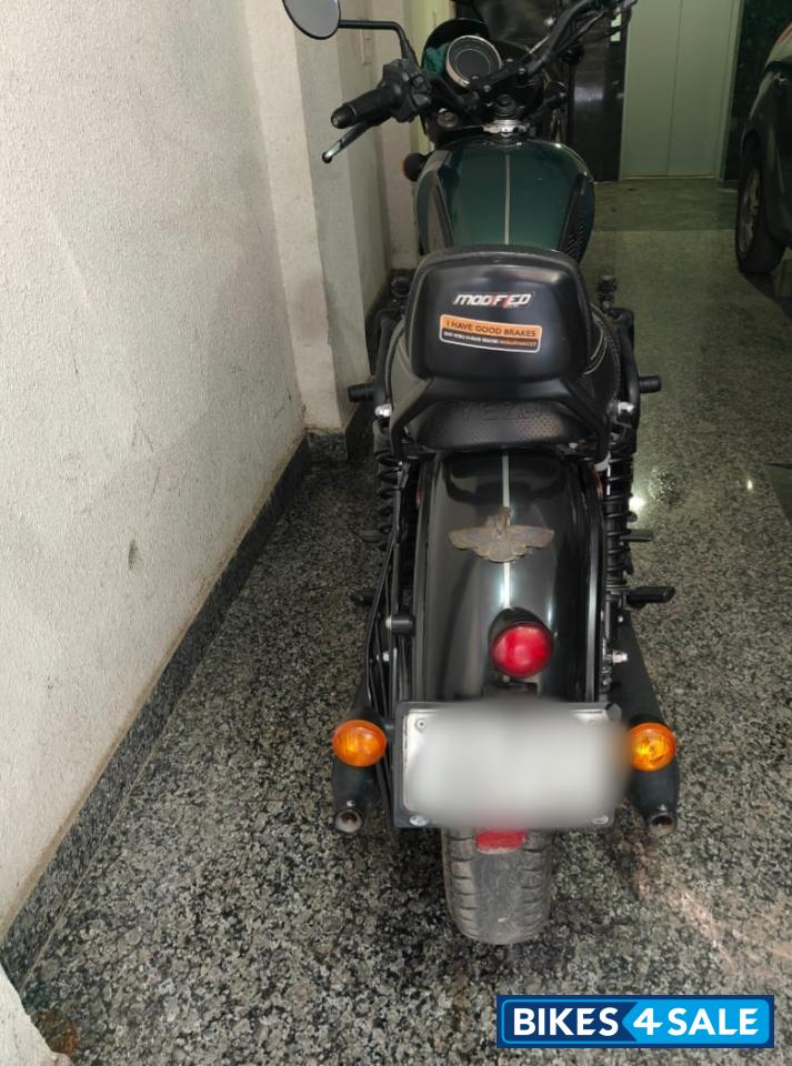 Hunter Green Yezdi Roadster Dark