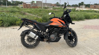 Orange Black KTM 390 Adventure