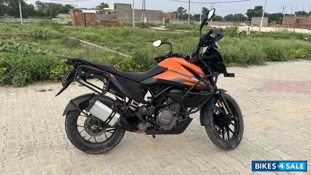 Orange Black KTM 390 Adventure