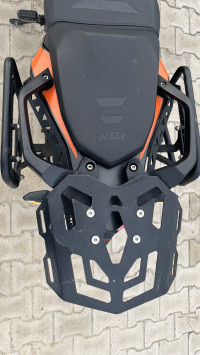 Orange Black KTM 390 Adventure
